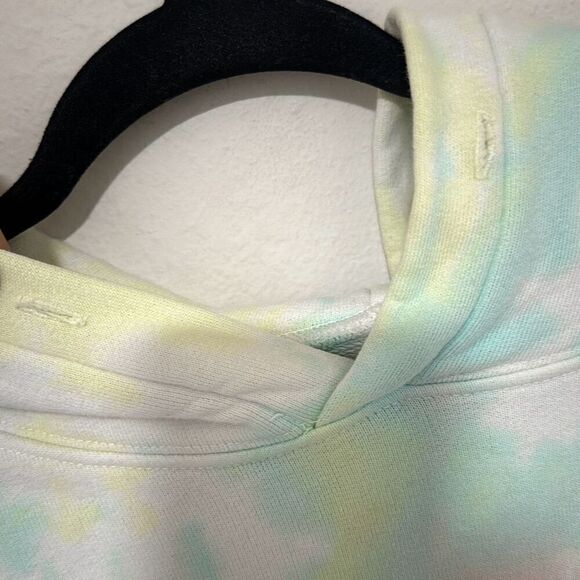 SPRWMN Los Angeles  Multicolor Tie Dye Long Sleeve Hoodie‎ Size Medium - Picture 5 of 8